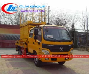 Foton Aumark 12m scissor dump truck Turkmenistan