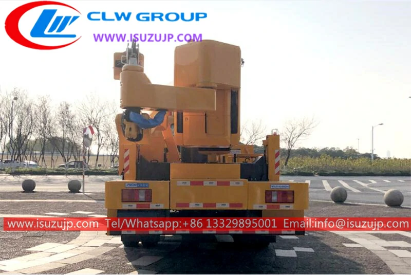 HOWO 22meters boom lift truck mounted Djibouti