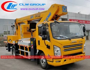 JMC 22meters utility truck boom lift Madagascar