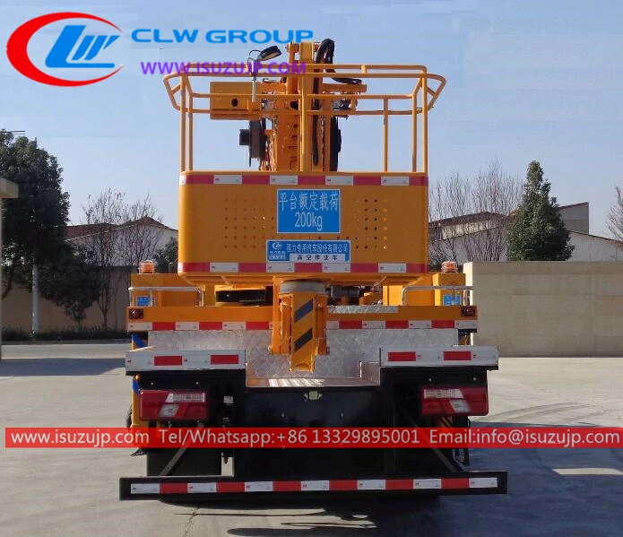 JMC 45meters elevated work platform truck Zambia