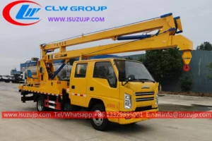 JMC double cabin 12meters boom lift truck mounted Swaziland