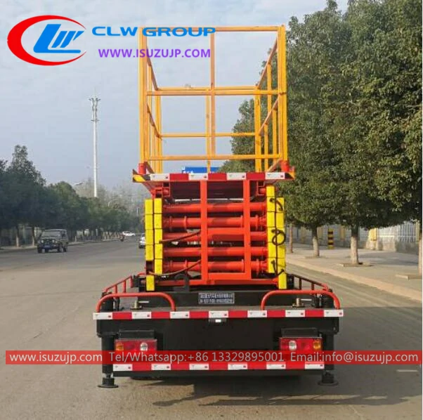 Japanese scissor lift box truck Argentina