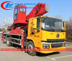 Shacman 45meters elevated work platform truck Botswana