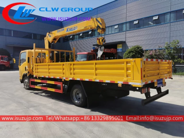 Isuzu NQR 190hp 5 ton lorry crane