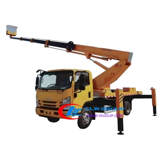 4x4 18meters Isuzu telescopic boom high-altitude working vehicle