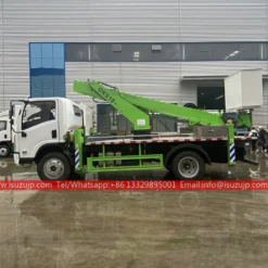 4x4 18meters Isuzu telescopic boom manlifter truck