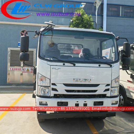 ISUZU ELF 8cbm trash Compactor Truck