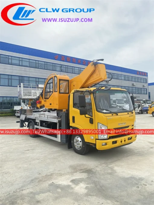 Isuzu KV100 34meters aerial platform truck (2)