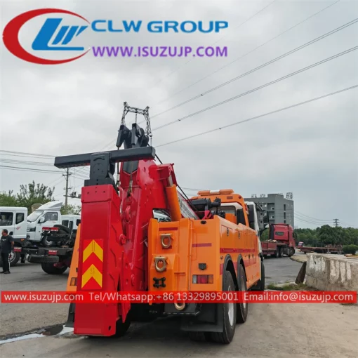 12 wheels ISUZU GIGA 30 ton Rollback Tow Recovery Wrecker Truck