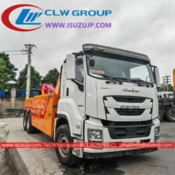 8x4 ISUZU GIGA 30 ton Recovery Wrecker Truck