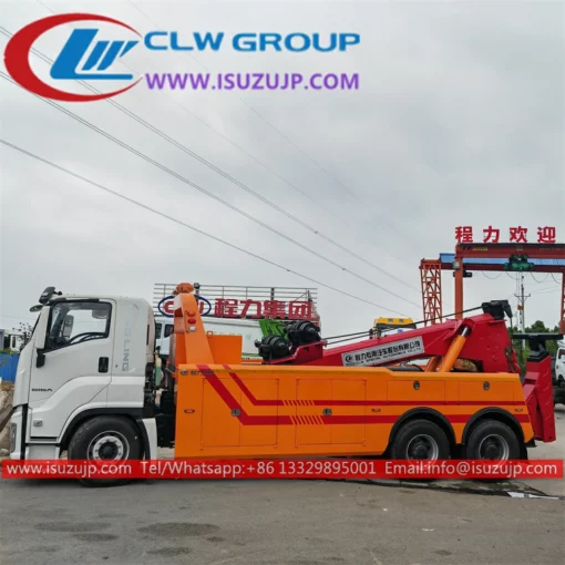 8x4 ISUZU GIGA 30 ton Tow Recovery Truck